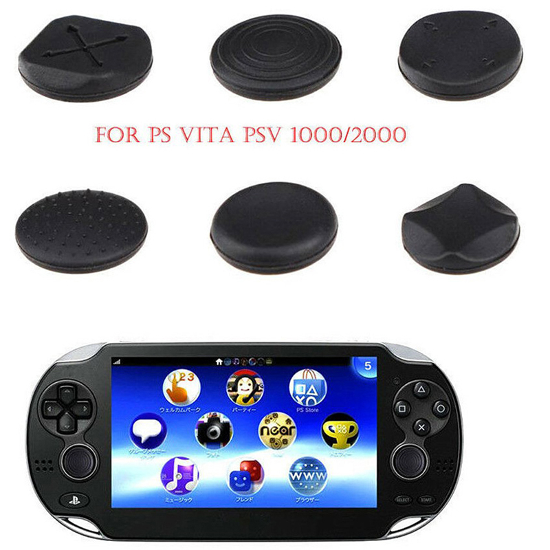 6Pcs 실리콘 아날로그 컨트롤러 엄지 스틱 썸 스틱  - Gaming Accessories Playstation 리뷰 및 가격