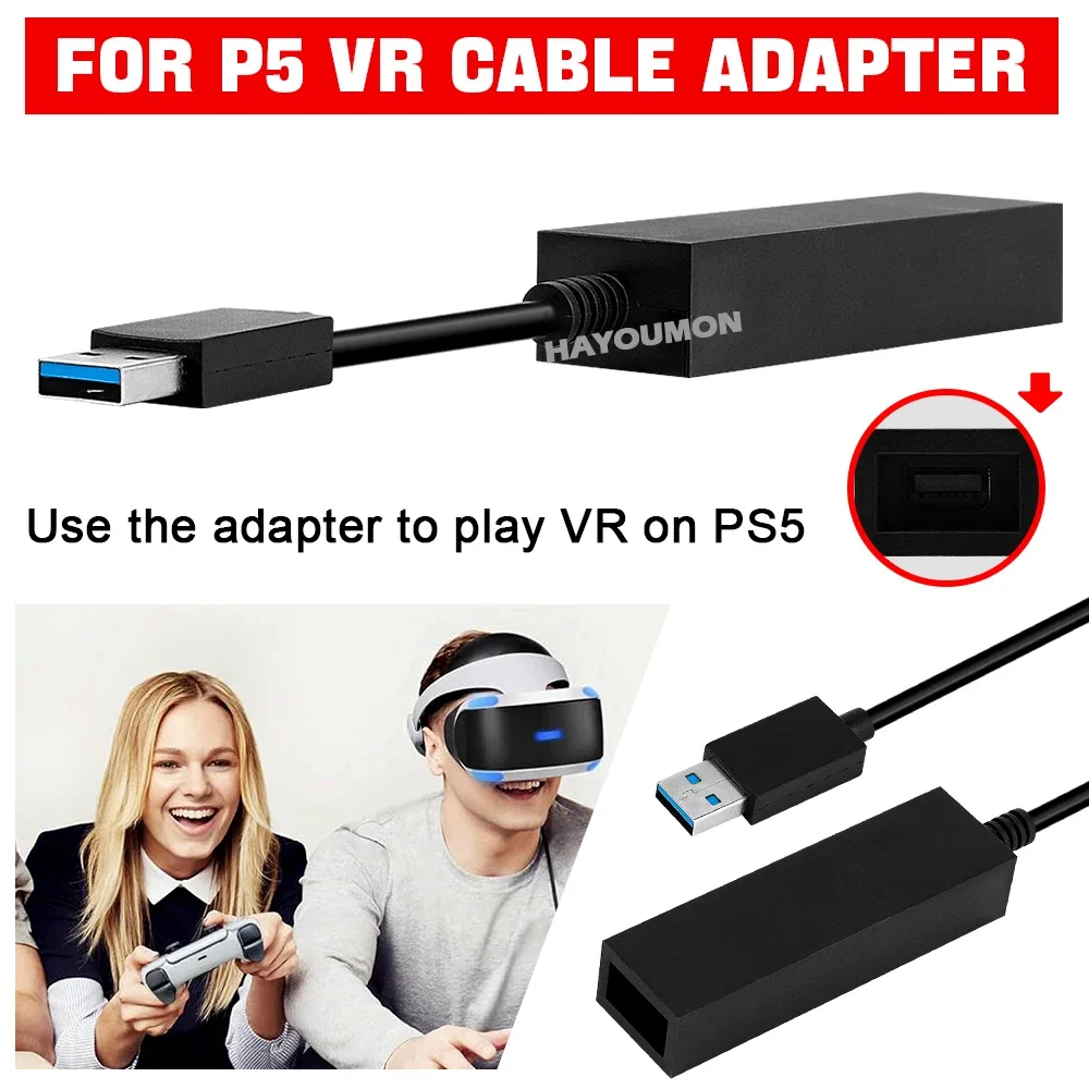 PS5 VR 케이블 어댑터, PS5 콘솔용 USB 3. - Gaming Accessories Console 리뷰 및 가격