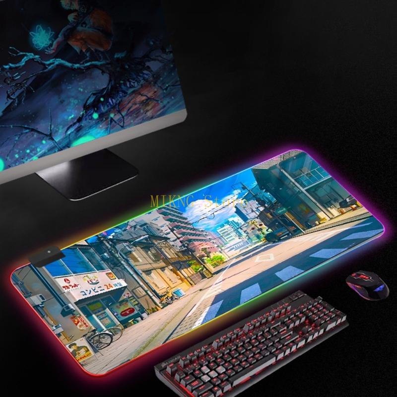 애니메이션 게임 마우스 패드시 확장 대형 데스크 매트  - Gaming Accessories Best 리뷰 및 가격