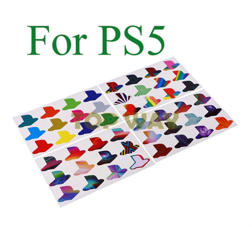 12개/세트 다채로운 로고 스킨 스티커 데칼 필름 (P - Gaming Accessories Playstation 리뷰 및 가격