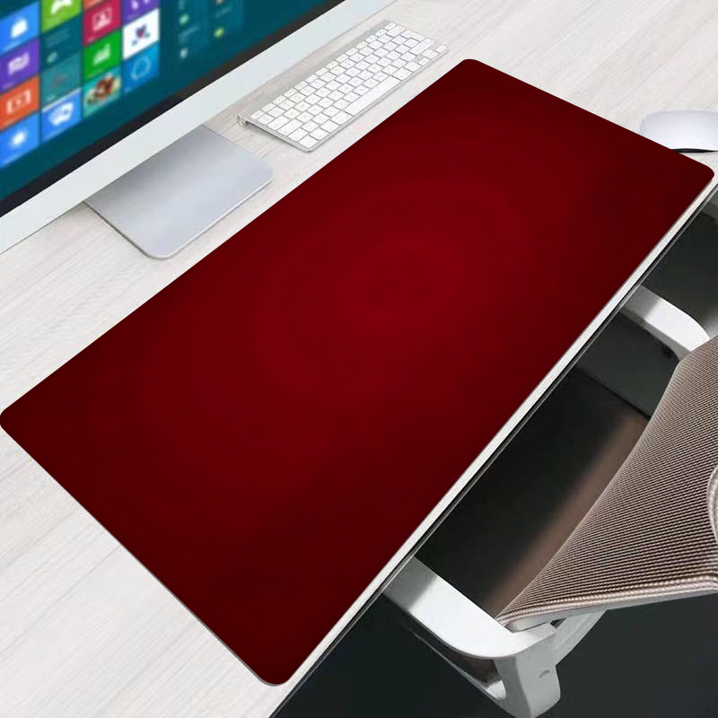 레드 마우스 패드 사무실 확장형 데스크 매트 90x40 - Gaming Accessories For Laptop 리뷰 및 가격